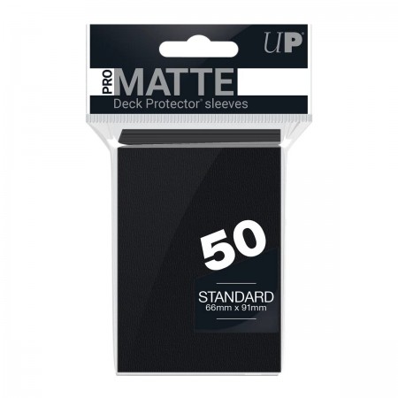 Pro-Matte Standard apsauginės kortų įmautės juodos 50 vnt. Ultra Pro